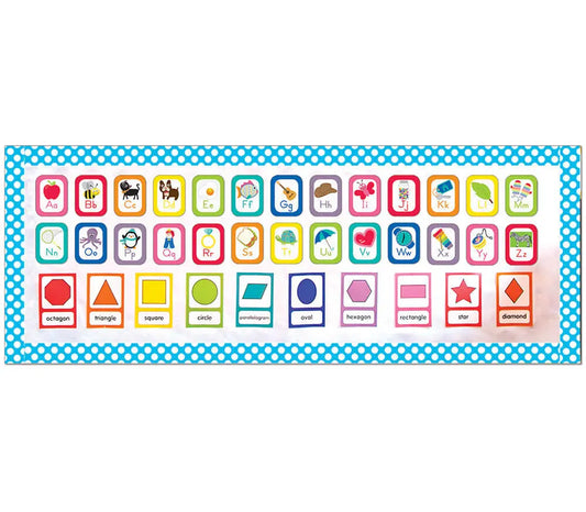 Mini Posters: Alphabet Cards Bulletin Board Set Grade PK-2 Carson-Dellosa