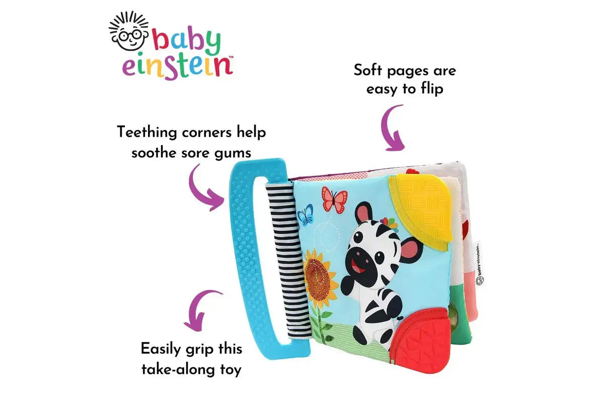 Baby Einstein - Livro Com Mordedor Curious Explorers Baby Einstein