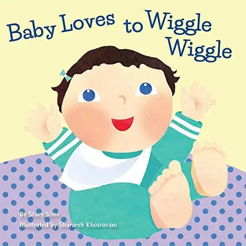 Baby Loves to Wiggle Wiggle Blue Manatee Press