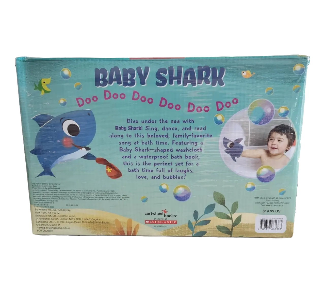 Baby Shark Deluxe Bath Gift Set Da Vinci School Supplies