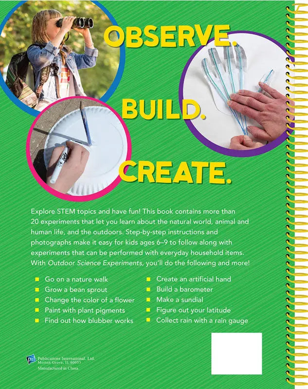 Brain Games STEM Outdoor Science Experiments Publications International