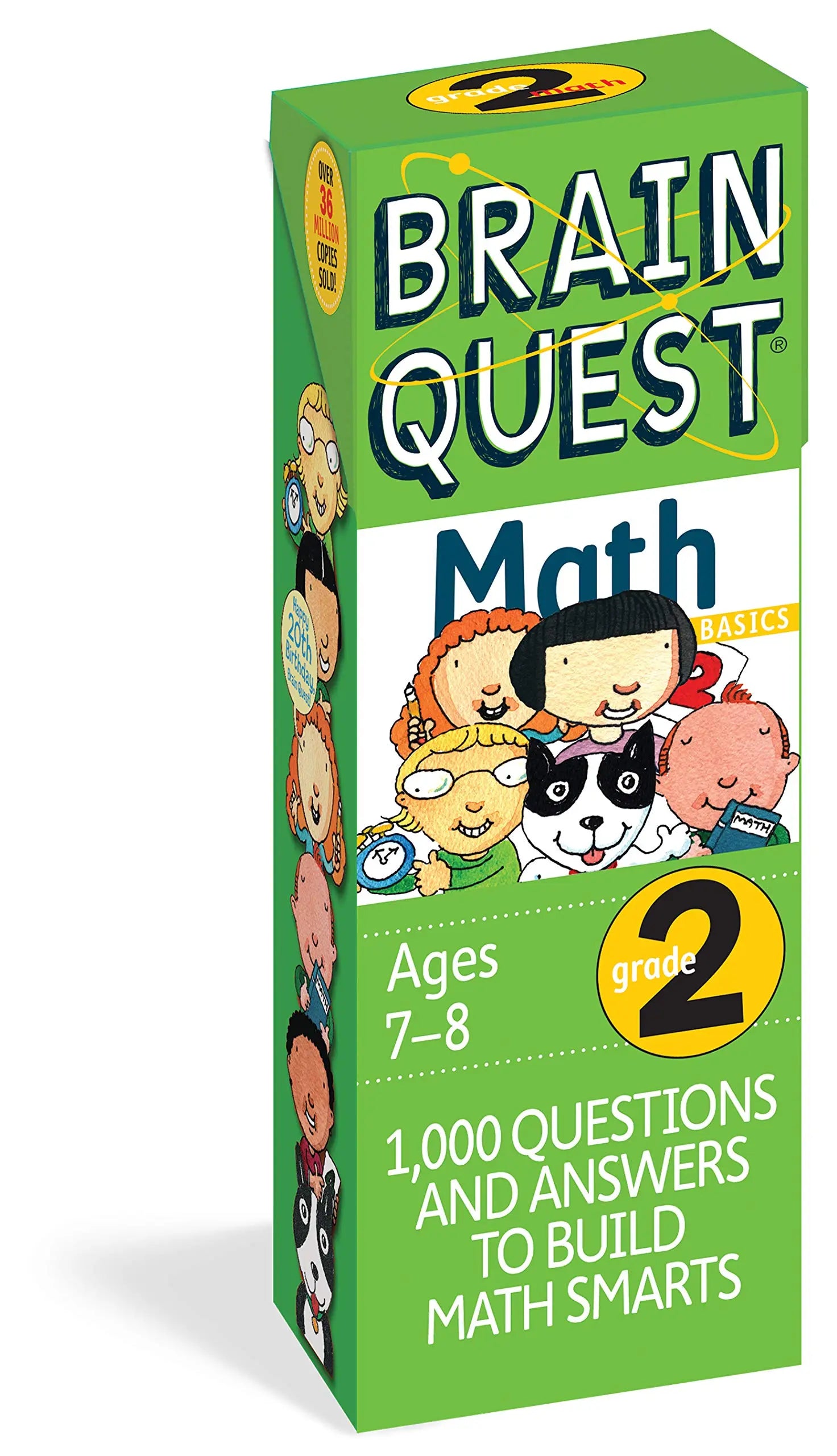 Brain Quest 2nd Grade Math Q&A Cards Workman Publishing Company