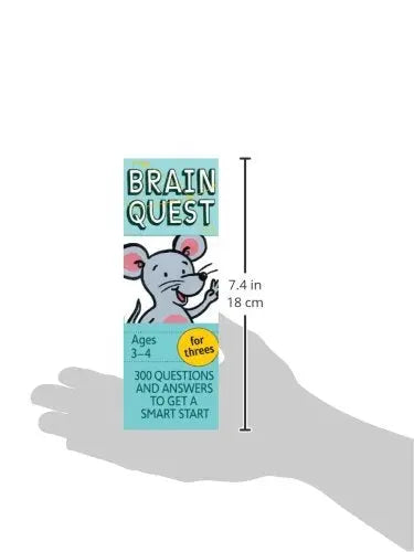 Brain Quest for Threes Q&A Cards Workman Publishing Company