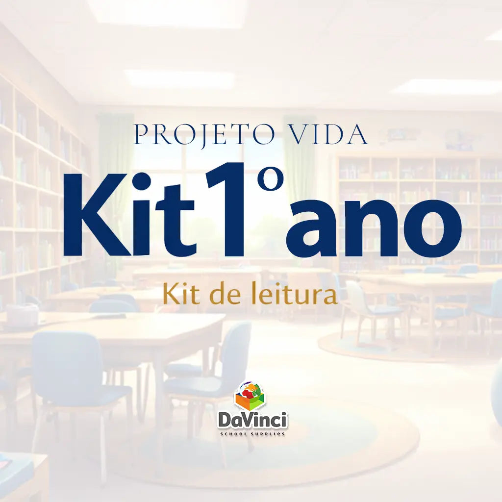 Kit 1º Ano | Projeto Vida Da Vinci School Supplies