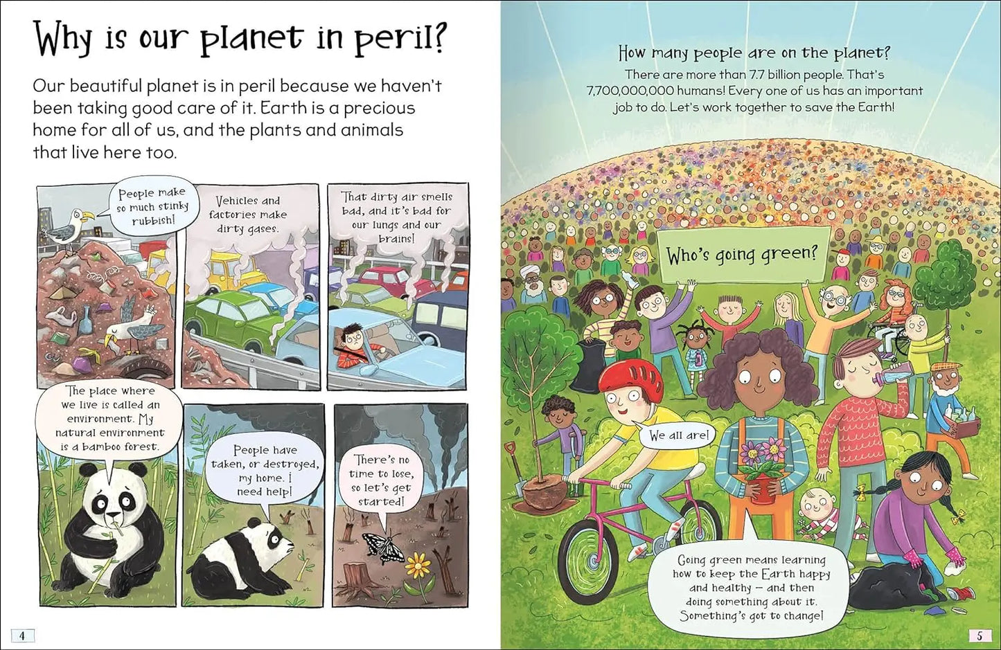 Curious Questions & Answers About Saving the Earth Miles Kelly Publishing Ltd