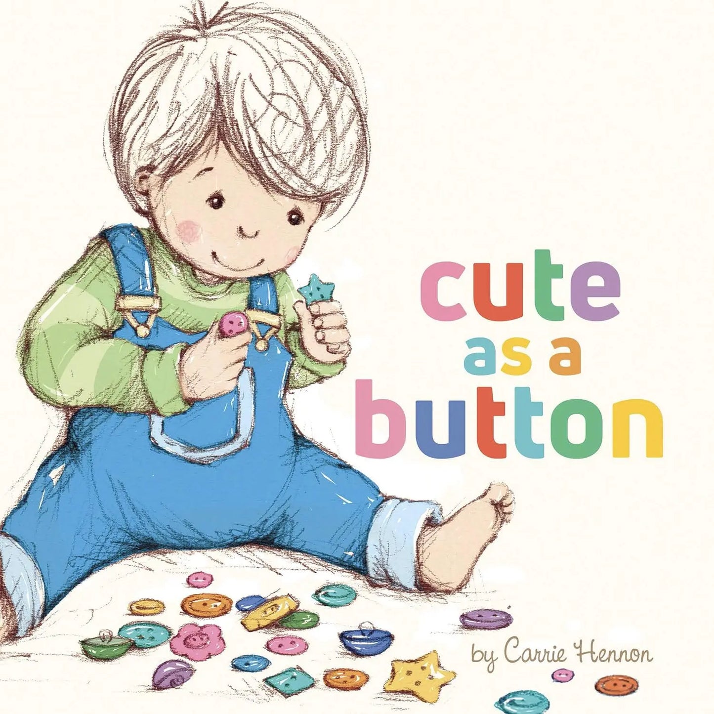 Cute as a Button - Board book Little Hippo Books