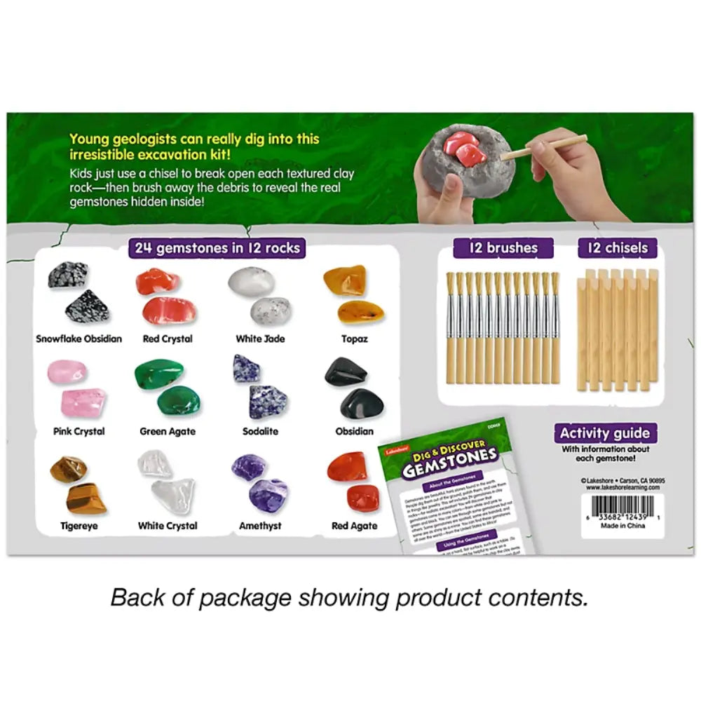 Dig & Discover Gemstones lakeshore learning