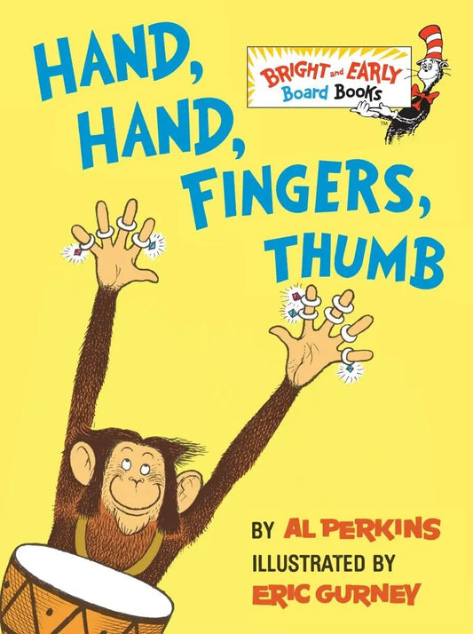 Dr. Seuss - Hand, Hand, Fingers, Thumb - Board Book Random House Books for Young Readers
