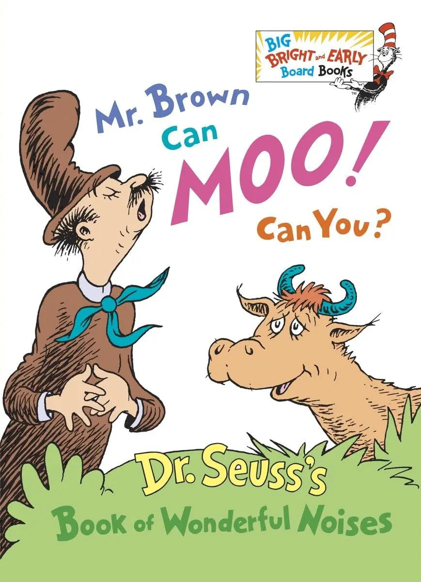 Dr. Seuss - Mr. Brown Can Moo! Can you ? - Board Book Random House Books for Young Readers