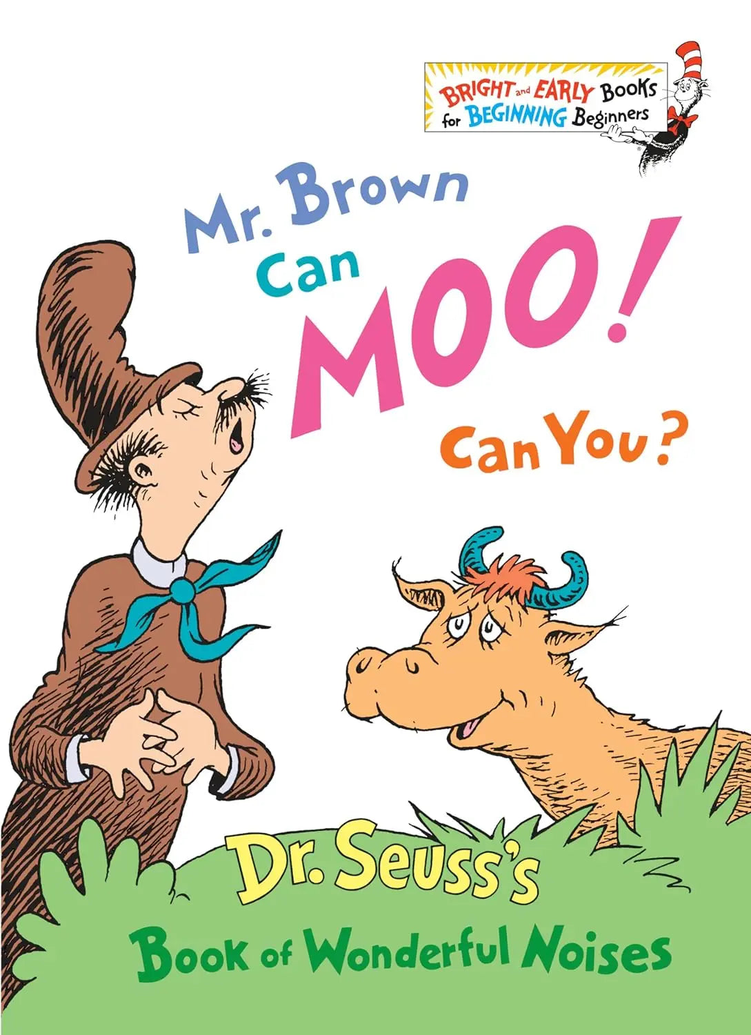Dr. Seuss - Mr. Brown Can Moo! Can you ? - HARDCOVER Random House Books for Young Readers
