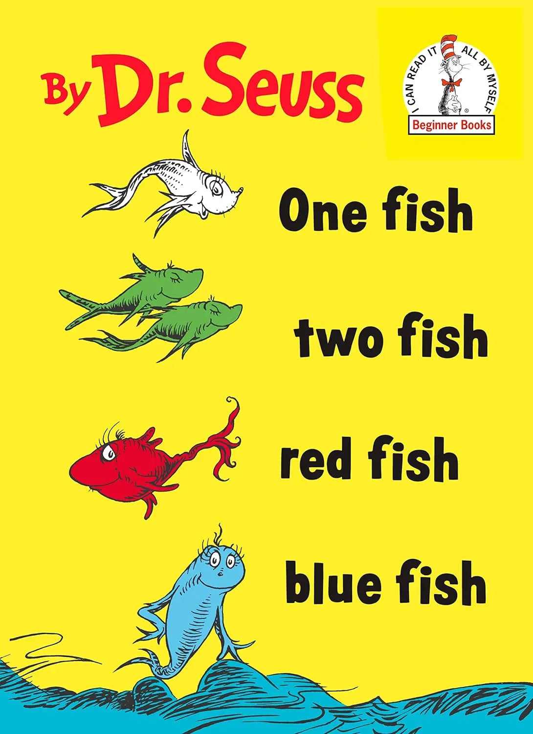 Dr. Seuss - One fish, two fish, red fish, blue fish Hardcover Random House Books for Young Readers