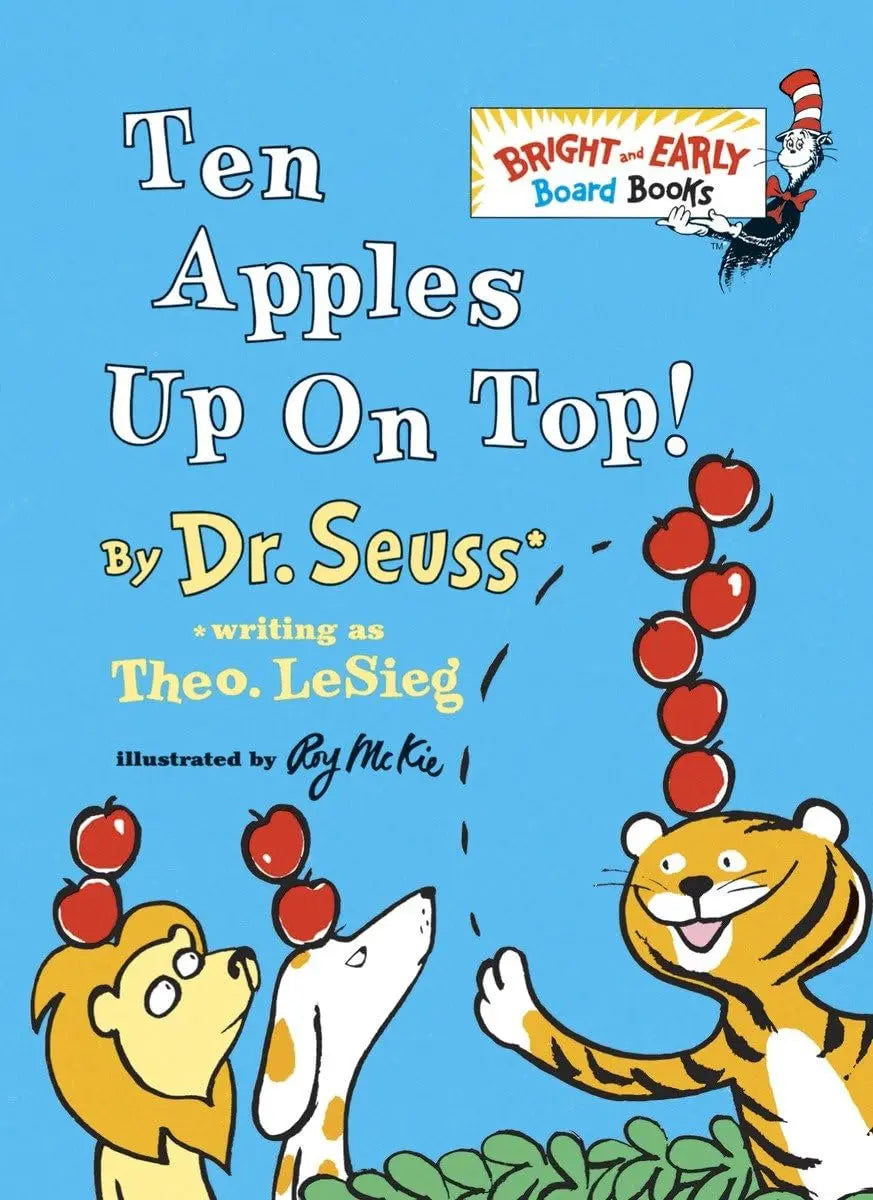 Dr. Seuss - Ten Apples Up On Top! - Board Book Random House Books for Young Readers
