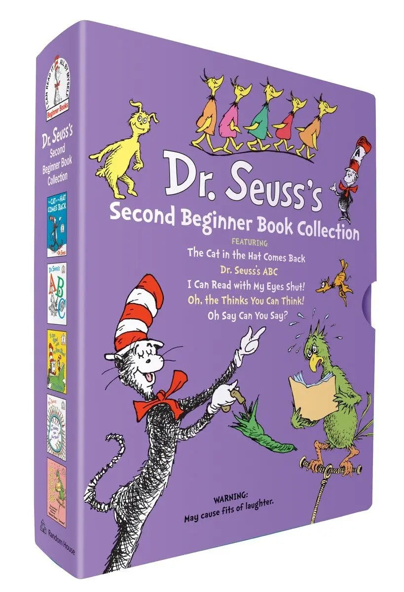 Dr. Seuss's Second Beginner Book Boxed Set Collection Random House Books for Young Readers