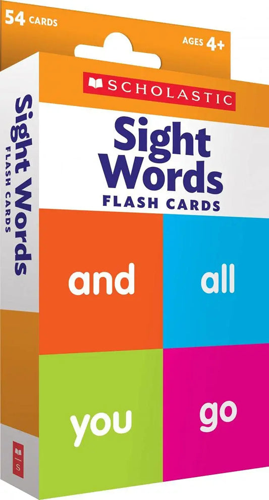 Flash Cards: Sight Words Scholastic Teaching Resources