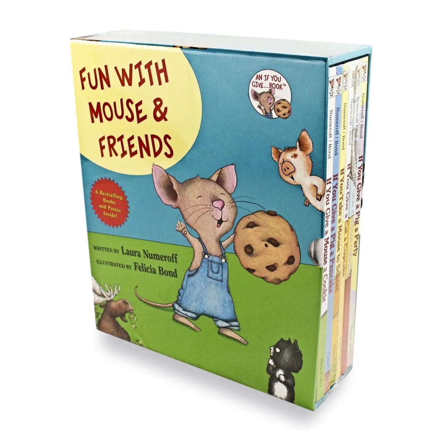 Fun with Mouse and Friends (6 Book Set) Harper Collins