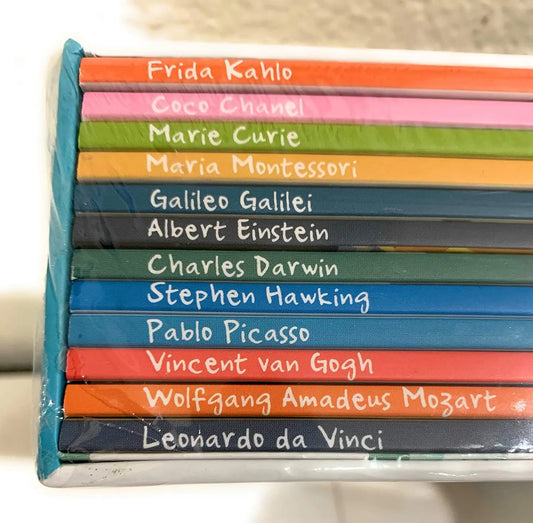 Geniuses of Our Time (12 Books plus 1 Poster) vmb Publishers