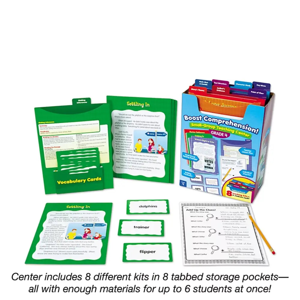 Boost Comprehension! Small-Group Teaching Center - Gr. 4 lakeshore learning