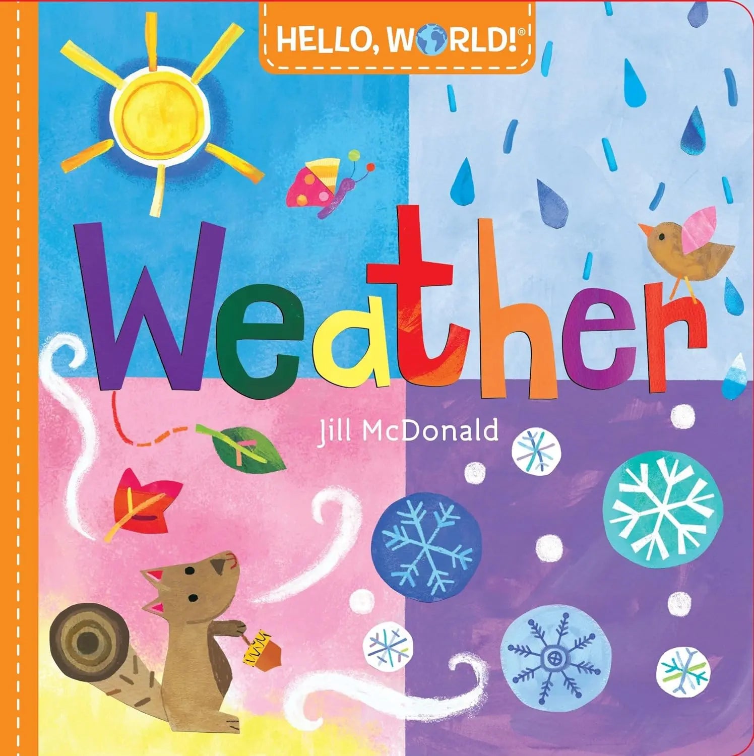 Hello, World! Weather Board book | Board book (Livro Cartonado) Doubleday Books for Young Readers