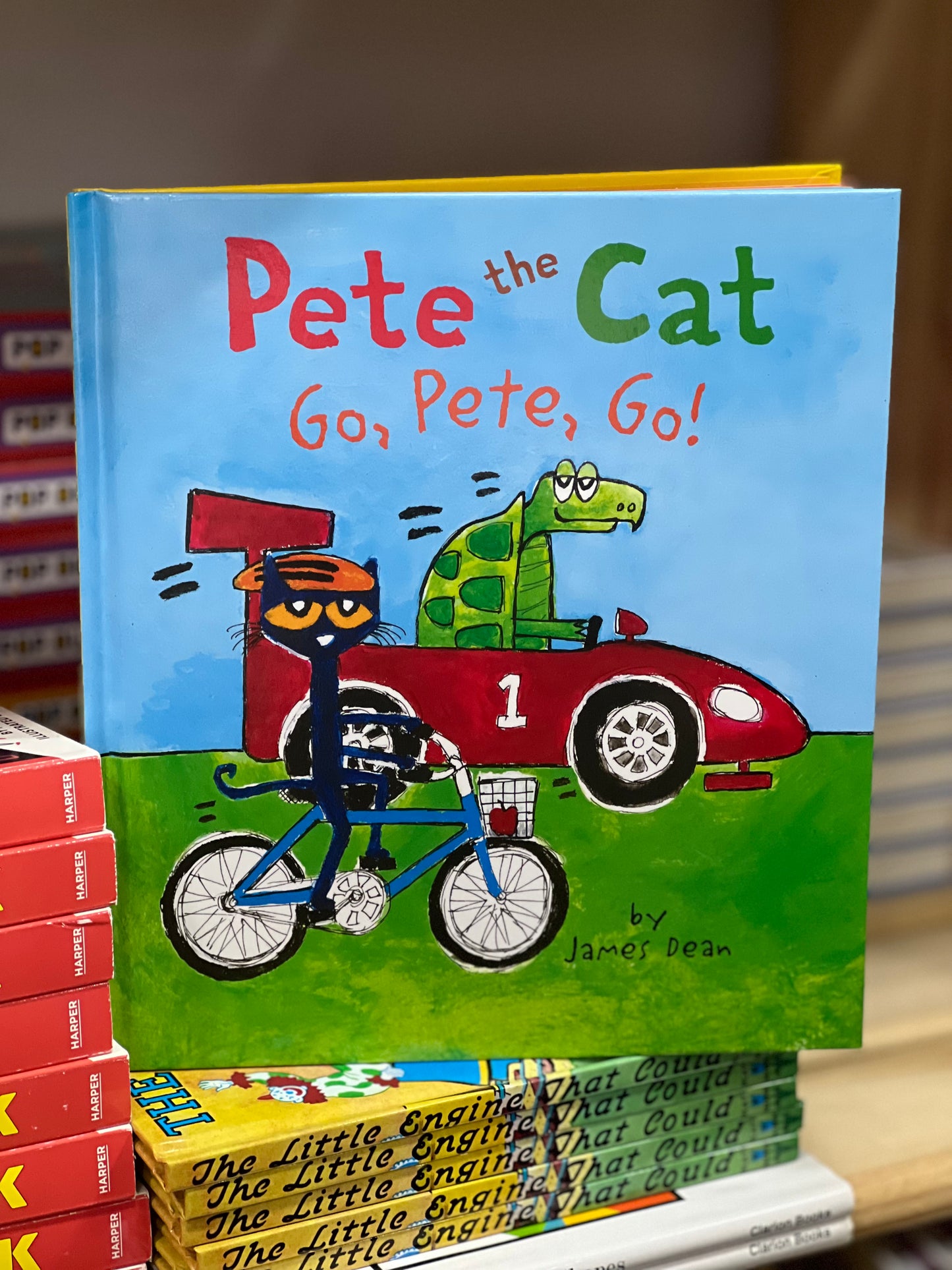 Pete the Cat: Go, Pete, Go! - Hardcover HarperCollins