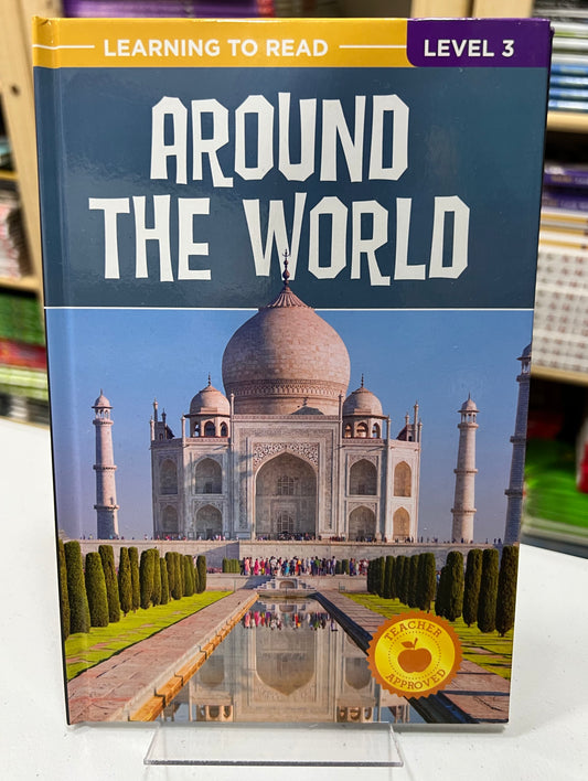 Around The World - Learning to Read Series | Inglês Nível 3 Da Vinci School Suplies