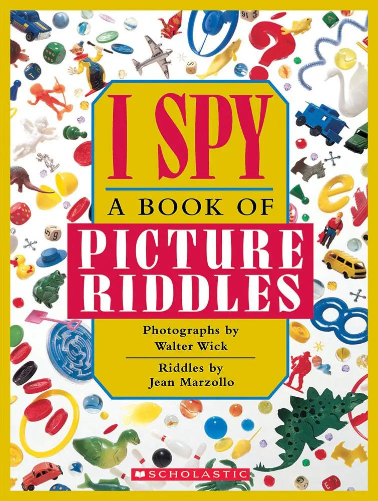 I Spy: A Book of Picture Riddles - Paperback Cartwheel Books