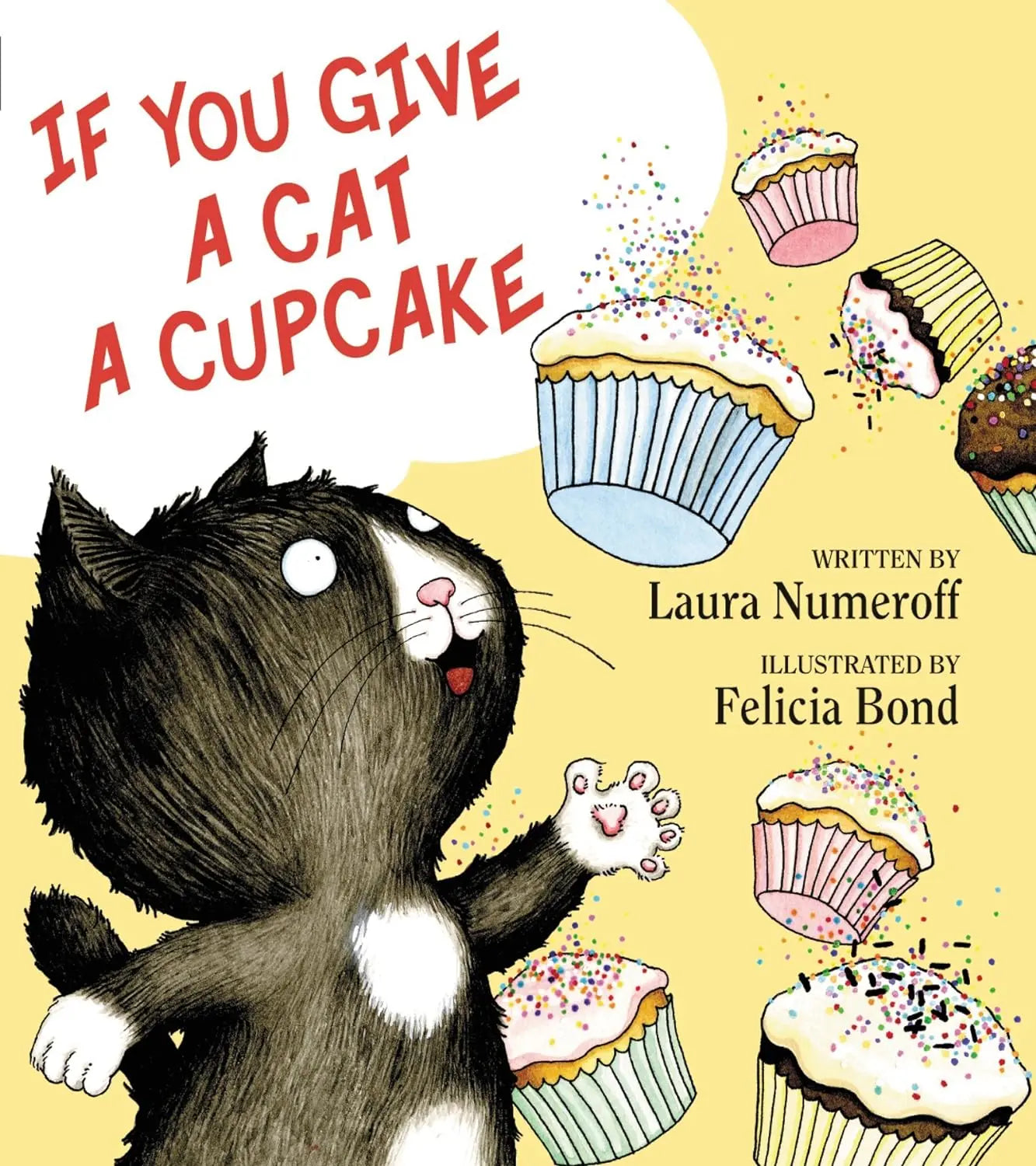If You Give a Cat a Cupcake - Hardcover HarperCollins