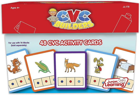 Junior Learning CVC Word Builders Activity Cards Junior Learning