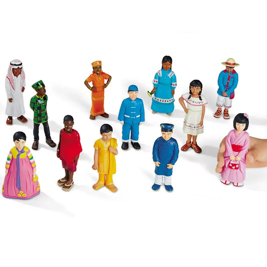 Kids Around the World Block Play People Lakeshore Learning