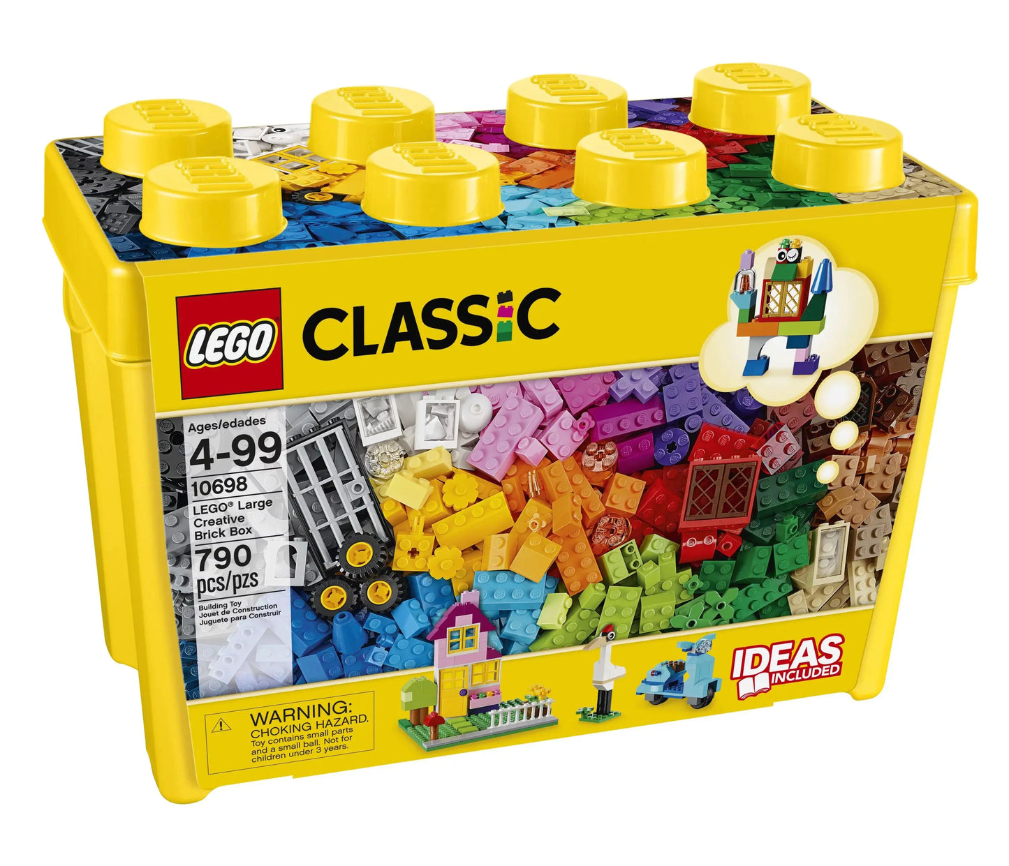 Kit Caixa Grande De 790 Peças Criativas Classic 10698 Lego - LEGO Classic Large Creative Brick Box 10698 Building Toy Set (790 pcs) LEGO