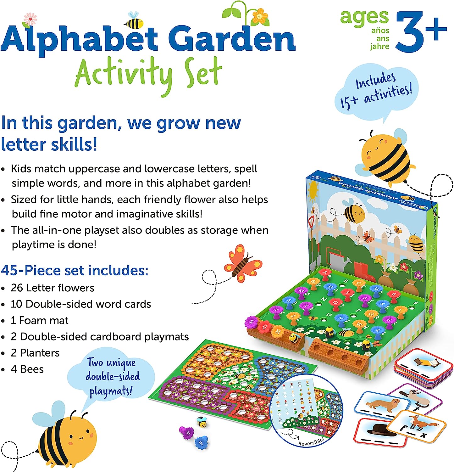 Learning Resources Alphabet Garden Activity Set