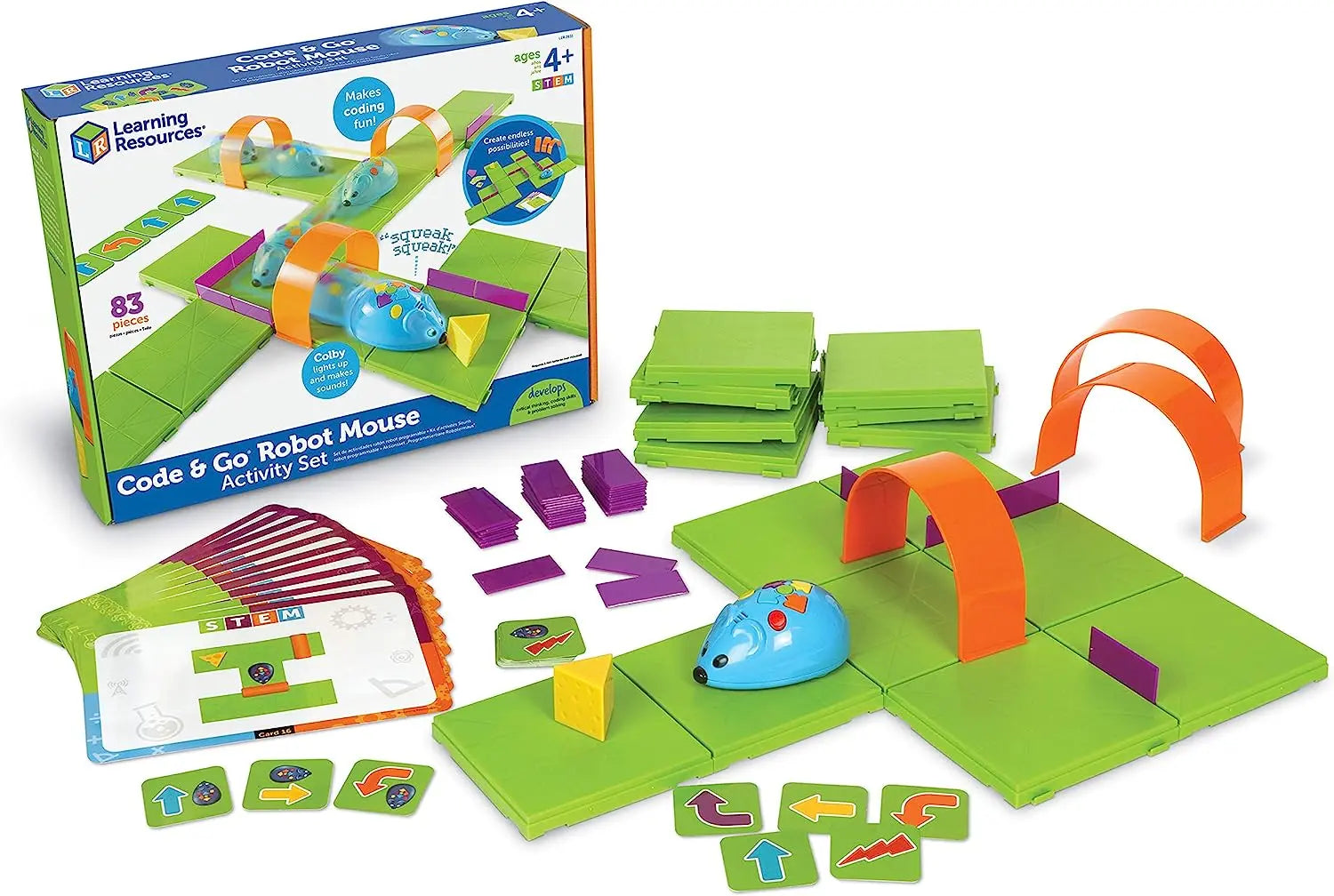 Learning Resources Code & Go Robot Mouse Activity Set Learning Resources