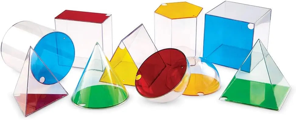 Learning Resources Giant GeoSolids, Large Plastic Shapes Learning Resources