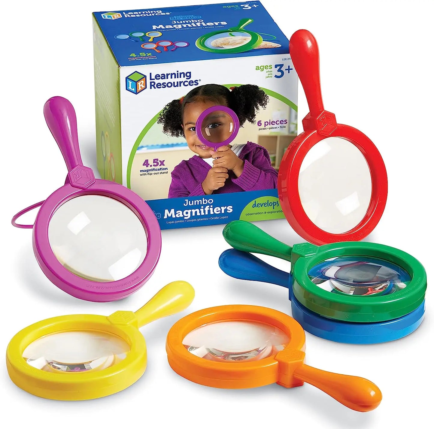 Learning Resources Jumbo Magnifiers Learning Resources
