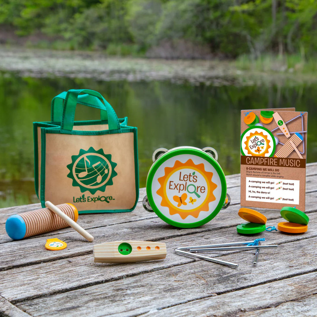 Let's Explore Camp Music Play Set