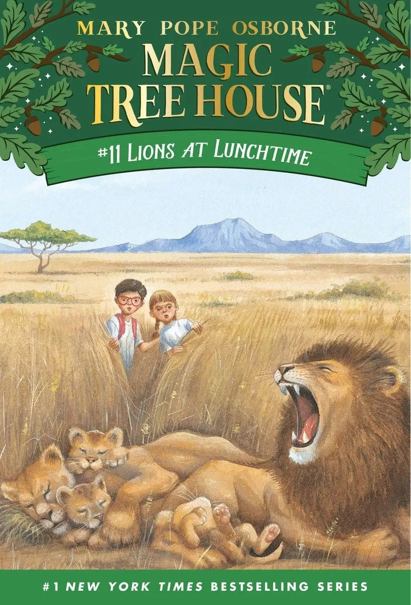 Lions at Lunchtime (Magic Tree House, No. 11) Paperback Random House Books for Young Readers