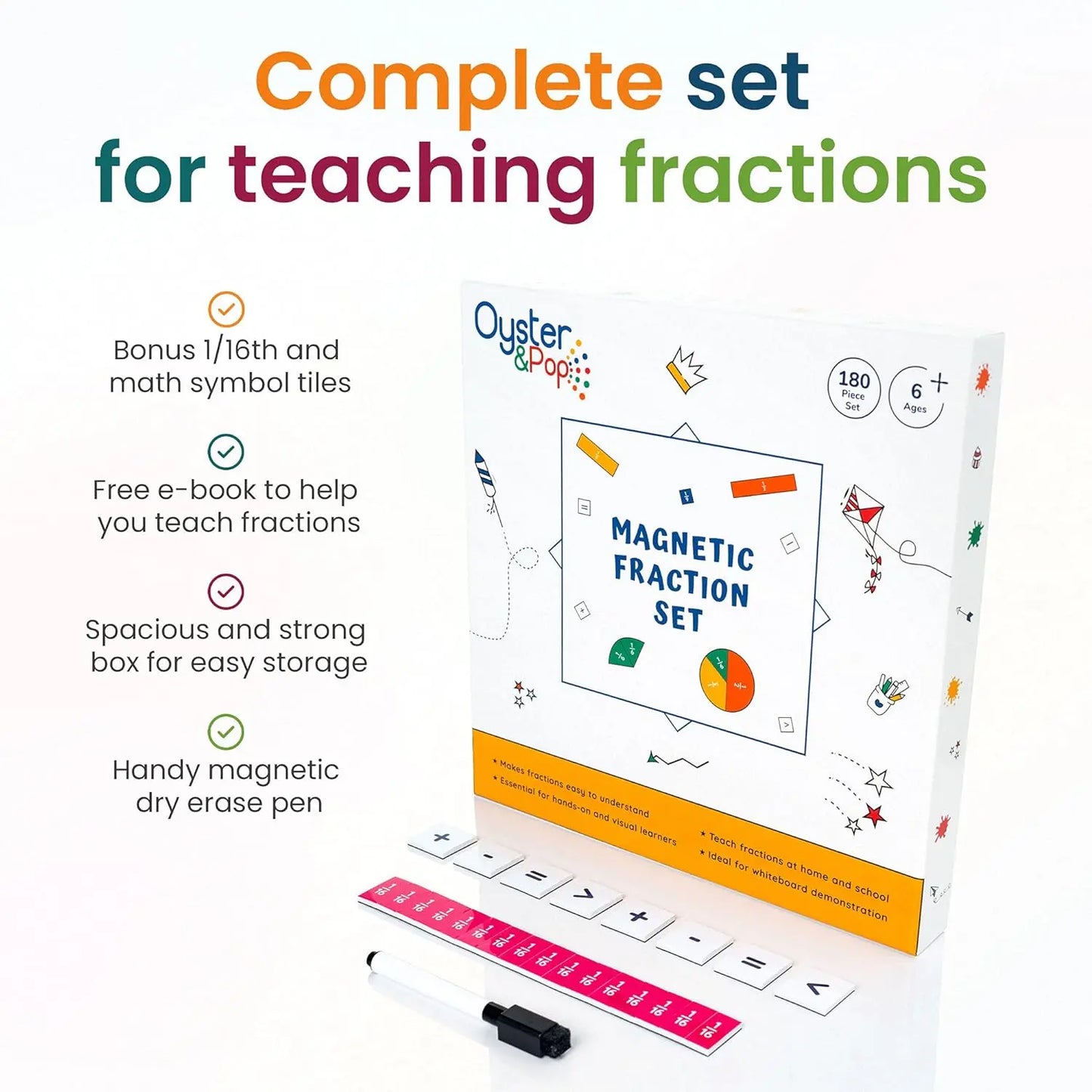 Magnetic Fraction Set Oyster&Pop