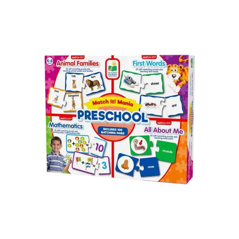 Match it Mania Preschool Learning Journey