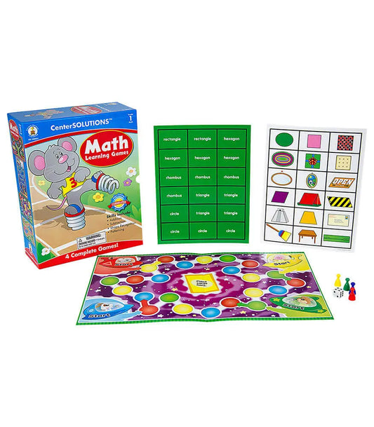 Math Learning Games Board Game Grade 1 CenterSOLUTIONS®