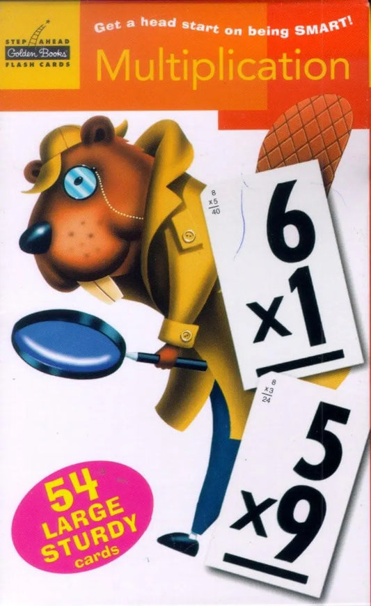 Flash Cards - Multiplication (Step Ahead) Golden Books Publishing Company