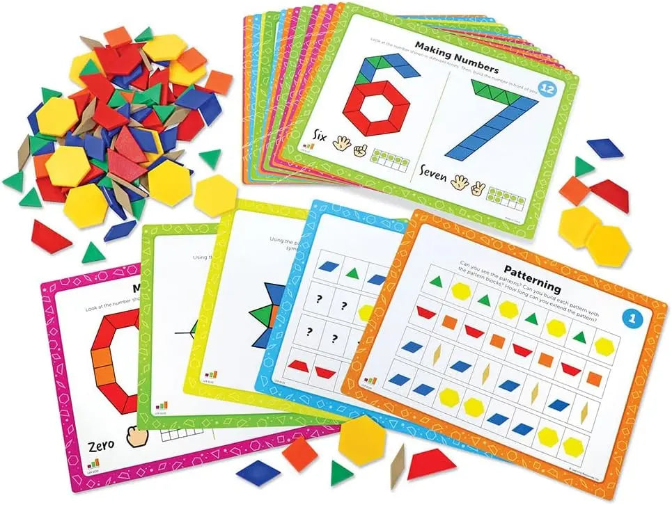 Pattern Block Math Activity Set Learning Resources