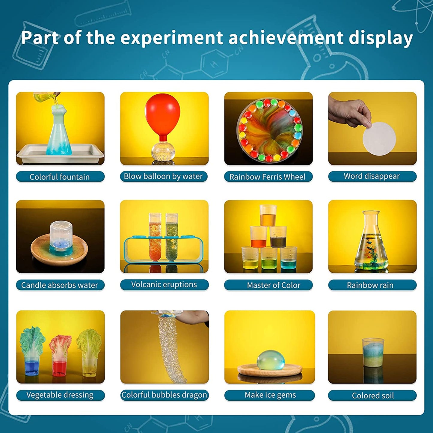 STEM 30Lab Discover Surprise | Kit de Experimentos/Ciências para Crianças