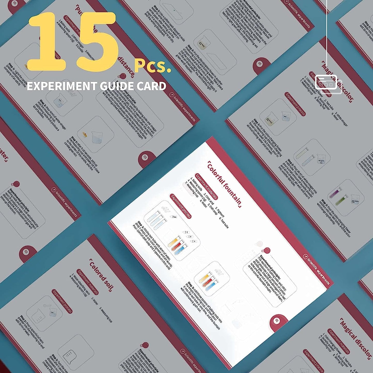 STEM 30Lab Discover Surprise | Kit de Experimentos/Ciências para Crianças