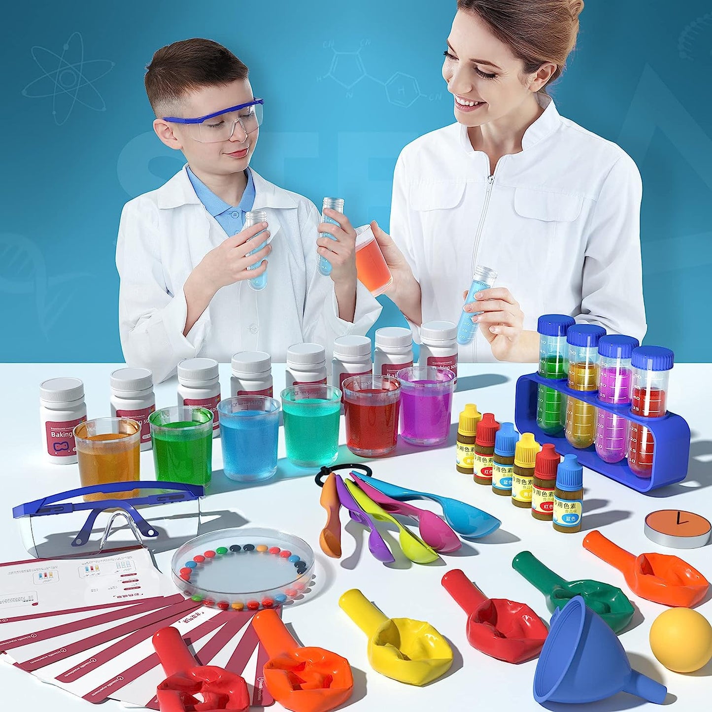 STEM 30Lab Discover Surprise | Kit de Experimentos/Ciências para Crianças