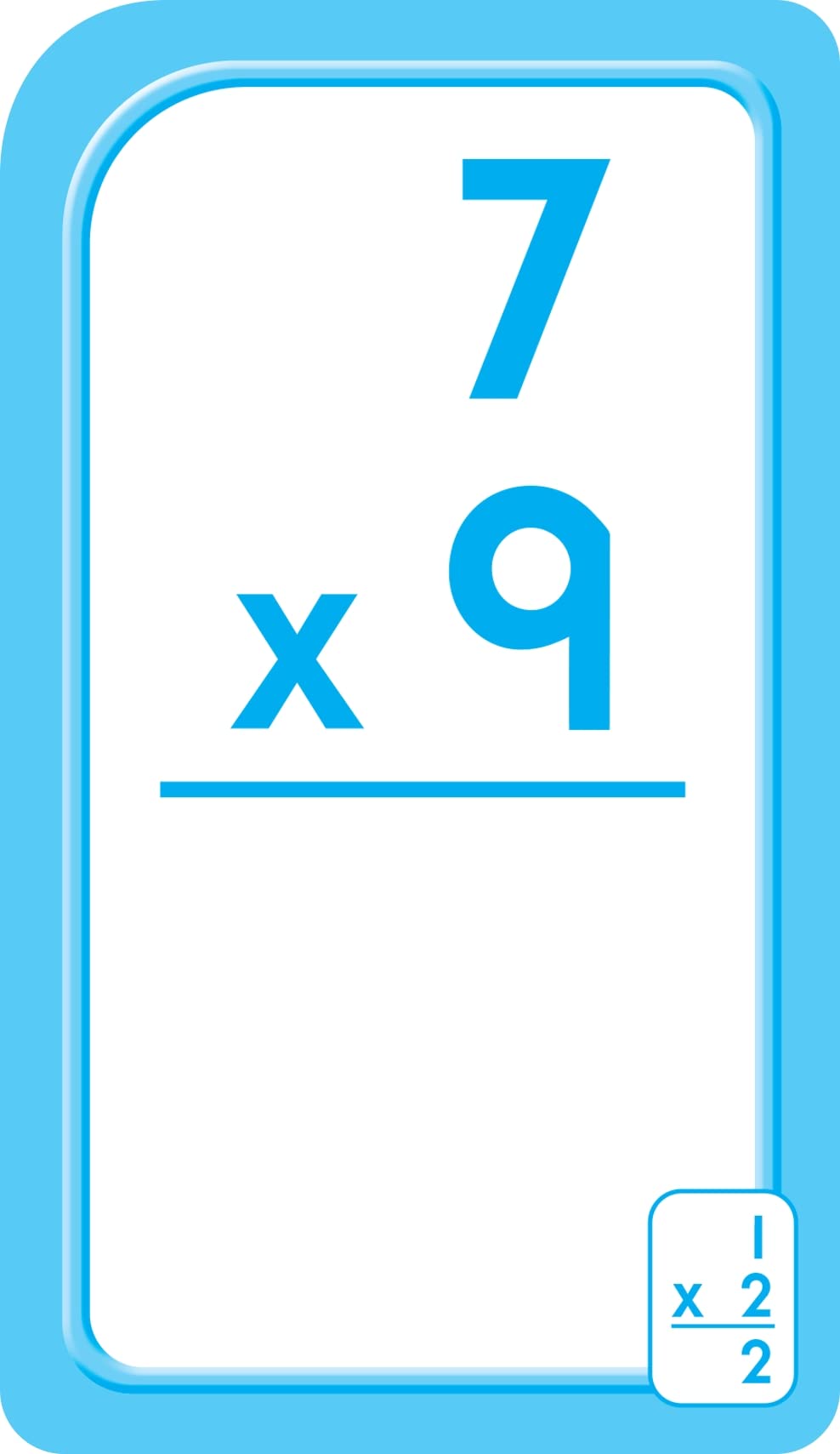 School Zone - Multiplication 0-12 Flash Cards