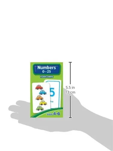 School Zone - Numbers 0-25 Flash Cards School Zone Publishing