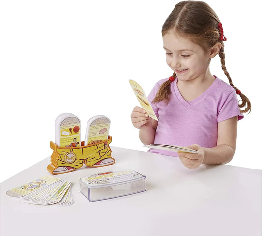 Flash Cards - Conjunto Educacional Smarty Pants para Pré-escola com 120 Perguntas, Quebra-Cabeças e Jogos Estimulantes para o Cérebro Melissa & Doug