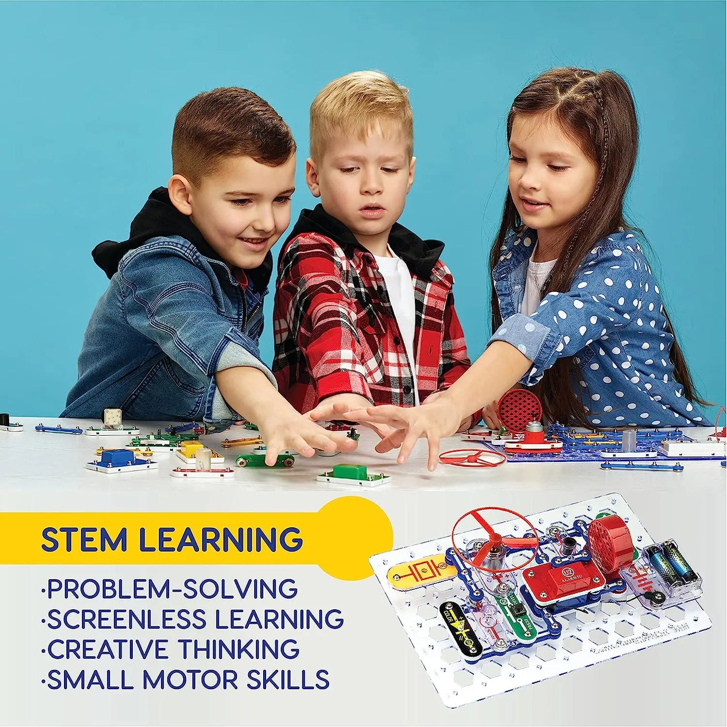 Snap Circuits Jr. SC-100 Electronics Exploration Kit Elenco Electronics LLC