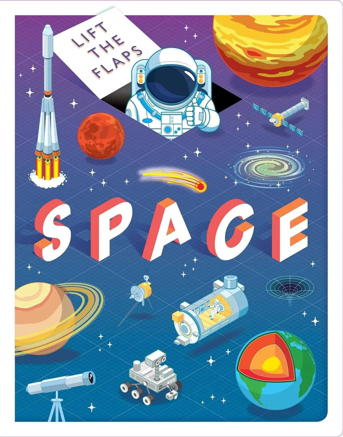Space: Lift-the-Flap Book Igloo Books