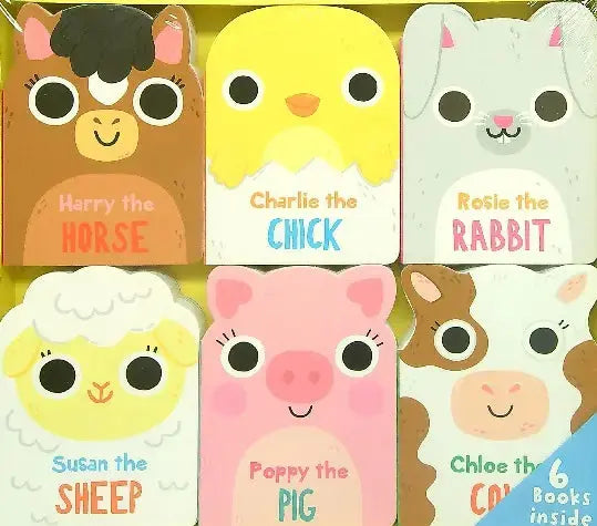 Spring Friends (Susan the Sheep/Charlie the Chick/Rosie the Rabbit/Harry the Horse/Poppy the Pig/Chloe the Cow) North Parade Publishing