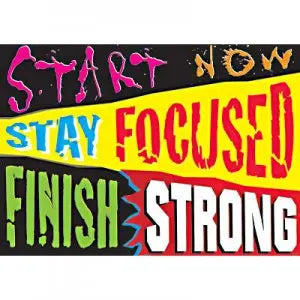 Start now, stay focused... ARGUS® Poster TREND ENTERPRISES INC.